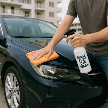 【2025年最新版】リンスレス洗車の完全ガイド｜水を使わずに愛車をピカピカに！
